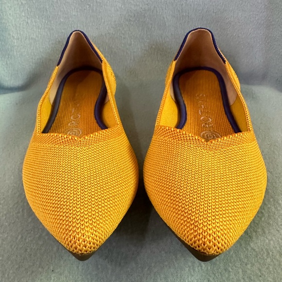 Rothy’s The Point Flats in RETIRED Color: Marigold Yellow - Size 7 - Picture 9 of 10